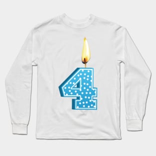 Number 4! Long Sleeve T-Shirt